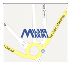 Mappa interattiva per raggiungere la sede della Milano Marmi srl